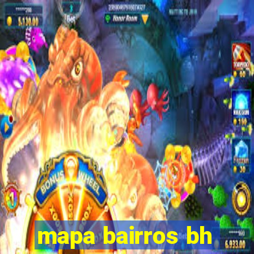 mapa bairros bh